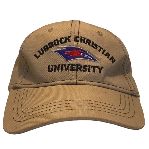 Cap America - Lubbock Christian University Chaps Adjustable Ball Cap - Picture 1 of 16